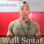 How to do a wall squat