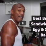 Best Breakfast Sandwich Vegan Egg & Sausage Bagel!