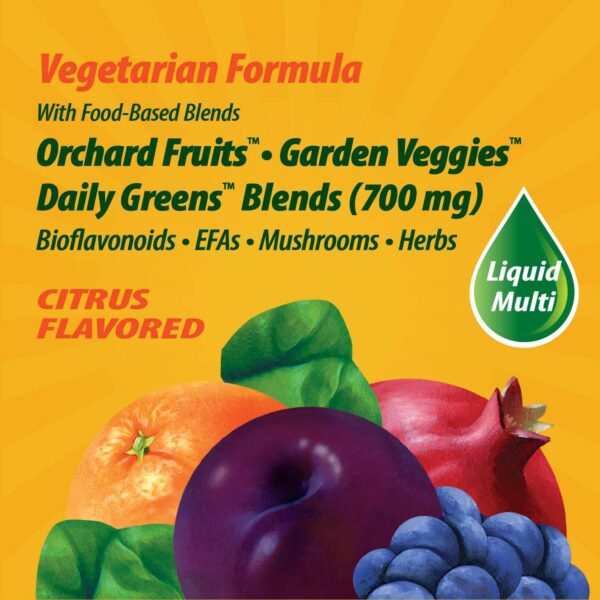 Nature's Way Alive! Multivitamin Citrus Flavor Liquid, Food-Based Blends and Antioxidants, 30.4 fl oz