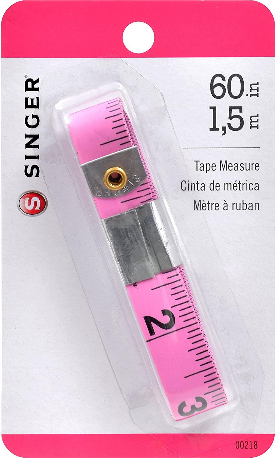 Singer Tape Measure 60 inch Flexible Vinyl Measuring Tape Sewing